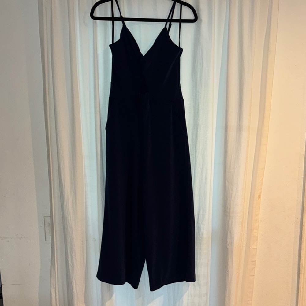 Elegant Black Wide Leg Jumpsuit